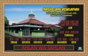Jual Jam Digital Masjid Di Bambu Apus Jakarta Timur