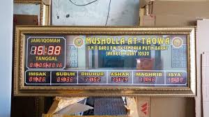 Jual Jam Digital Masjid Di Ujung Menteng Jakarta Timur